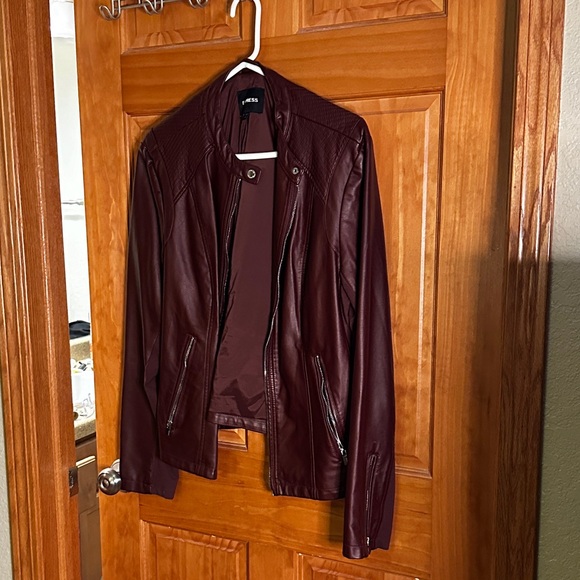 Express Minus the Leather Double Peplum Jacket - Picture 7 of 16